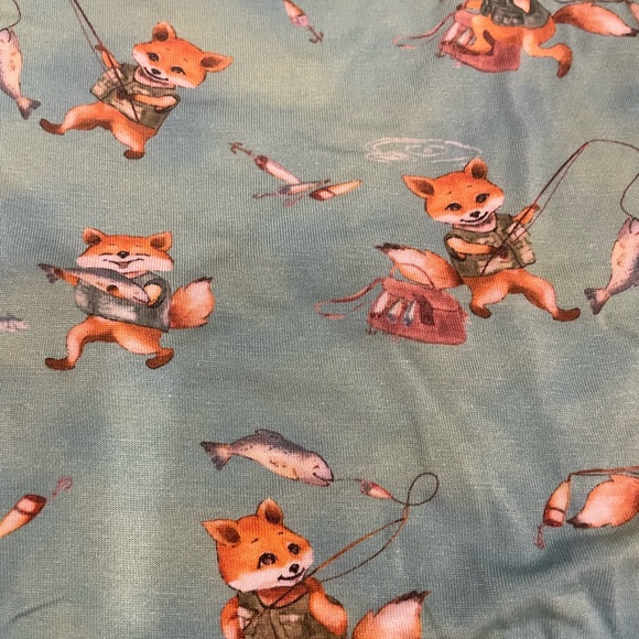 Posh Peanut pajama set in size 3T. Cute short sleek and long pants combo. - Picture 2 of 3